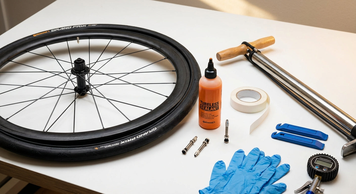 Tubeless Tire Setup Guide for Road Bikes 2026: Step-by-Step for Beginn ...